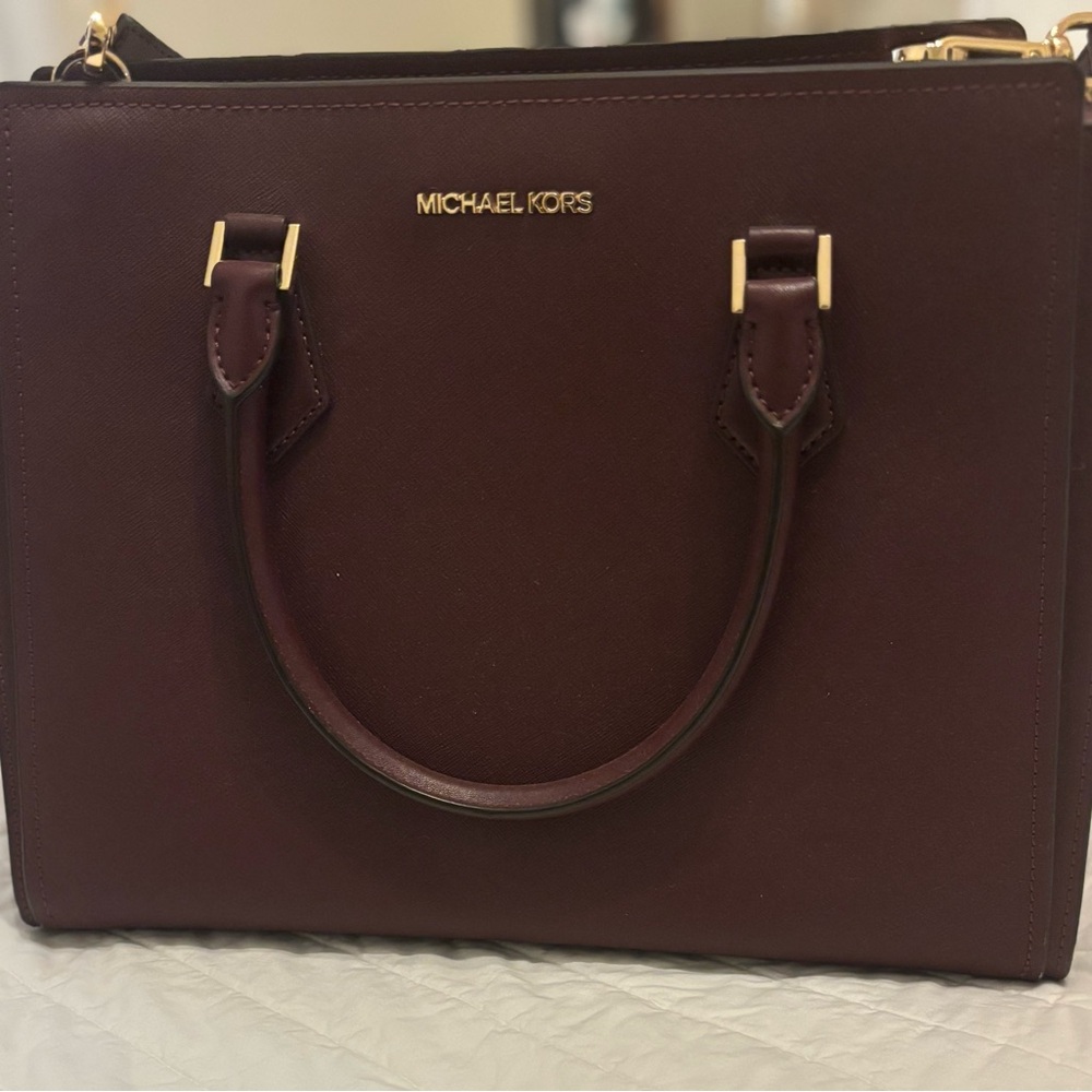 Michael Kors Deep Burgundy Tote